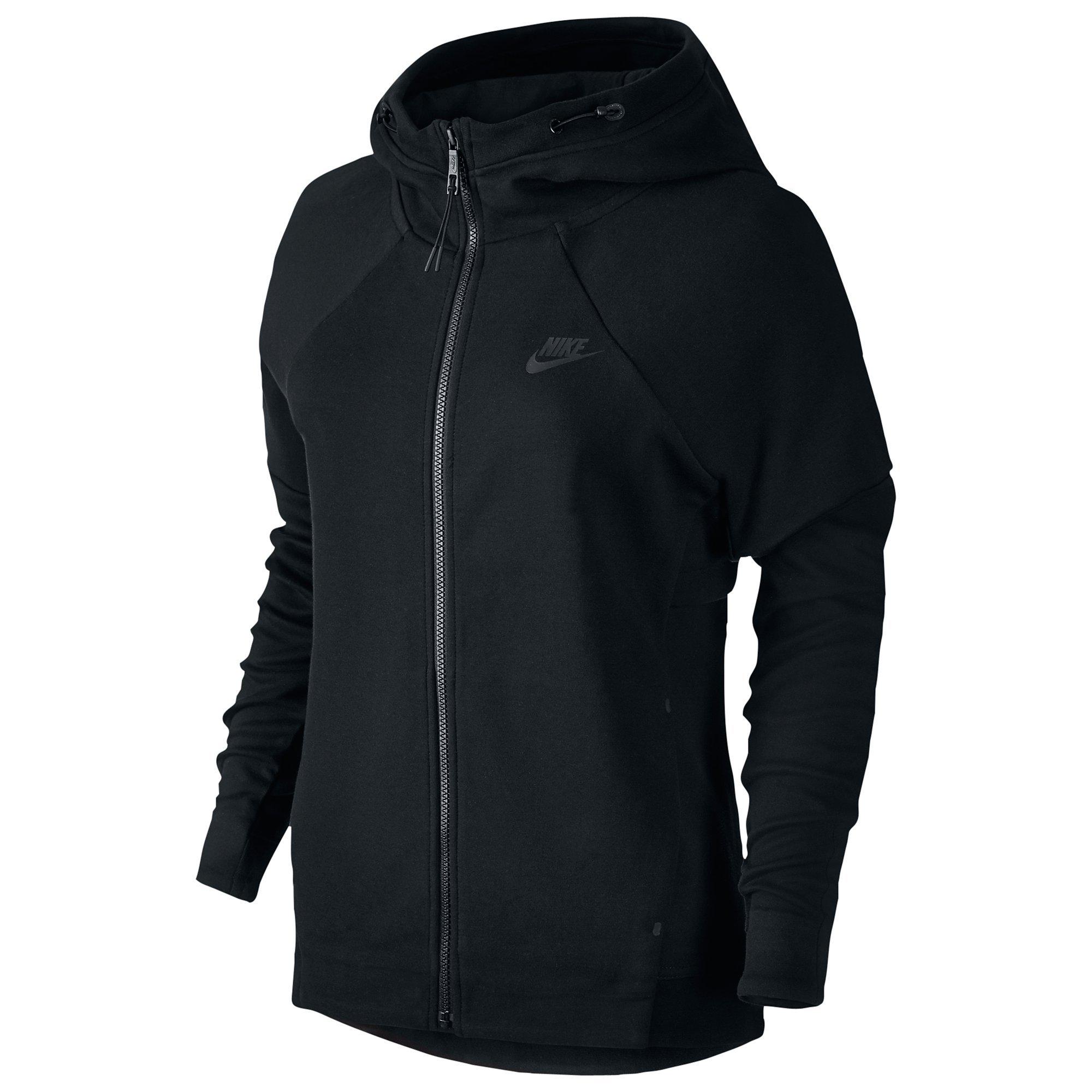 Nike Tech Fleece Full-Zip Training Hoodie, Black