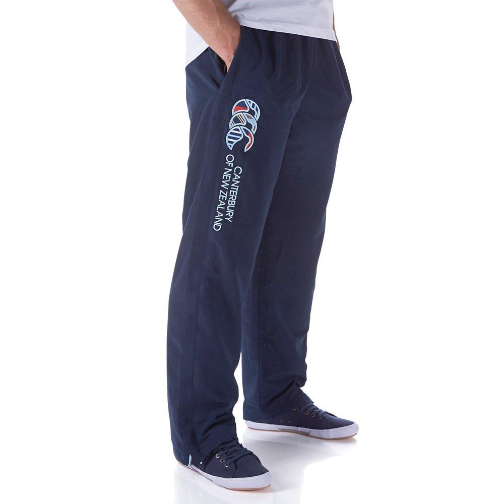 Canterbury of New Zealand Uglies Open Hem Stadium Tracksuit Bottoms Navy