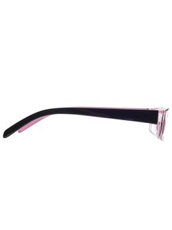 Magnif Eyes Very Narrow Fit Ready Readers Carmel Glasses, Black/Rose - view 2, Black/Rose