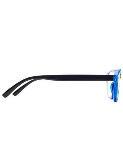 Magnif Eyes Very Narrow Fit Ready Readers St Louis Glasses, Cobalt/Black - view 2, Cobalt/Black