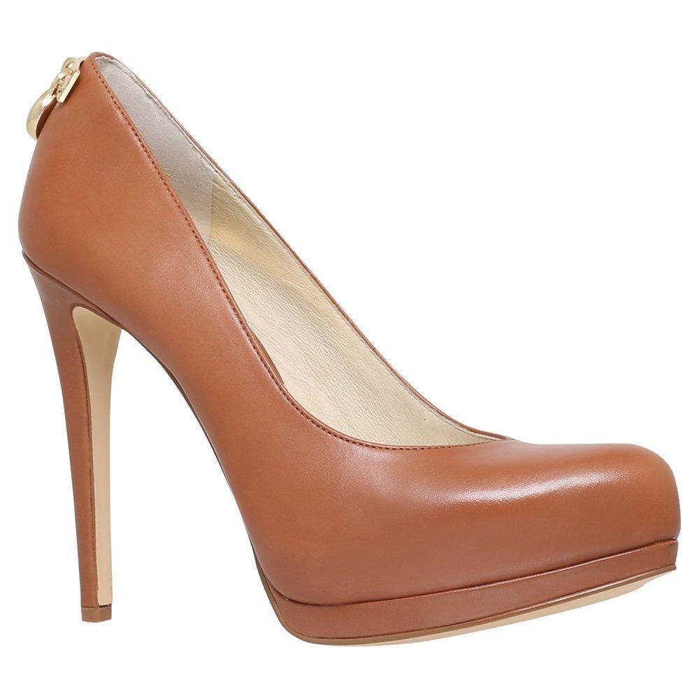 MICHAEL Michael Kors Hamilton Pump Stiletto Court Shoes Tan