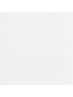 John Lewis Plain Cotton Slot Top Voile Panel, White - view 2, White