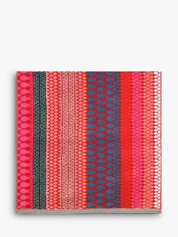 Margo Selby for John Lewis Faversham Towels, Red - view 2, Red