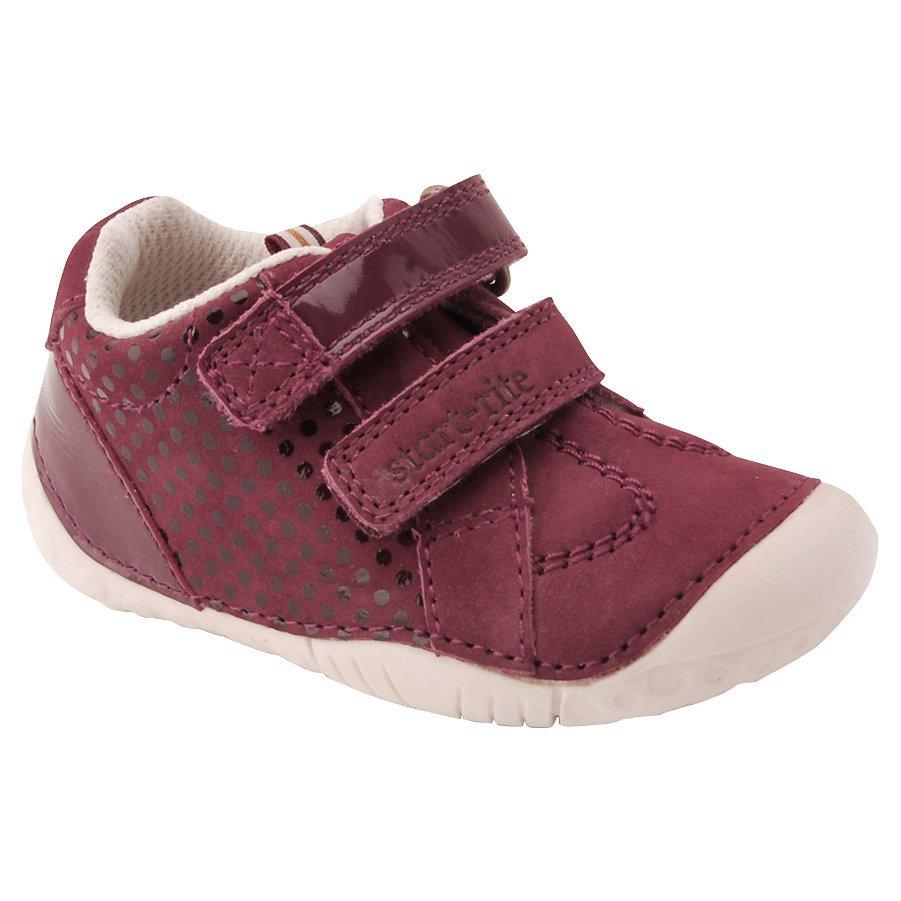 Start-rite Children's Turin Rip-Tape Walking Shoes, Wine