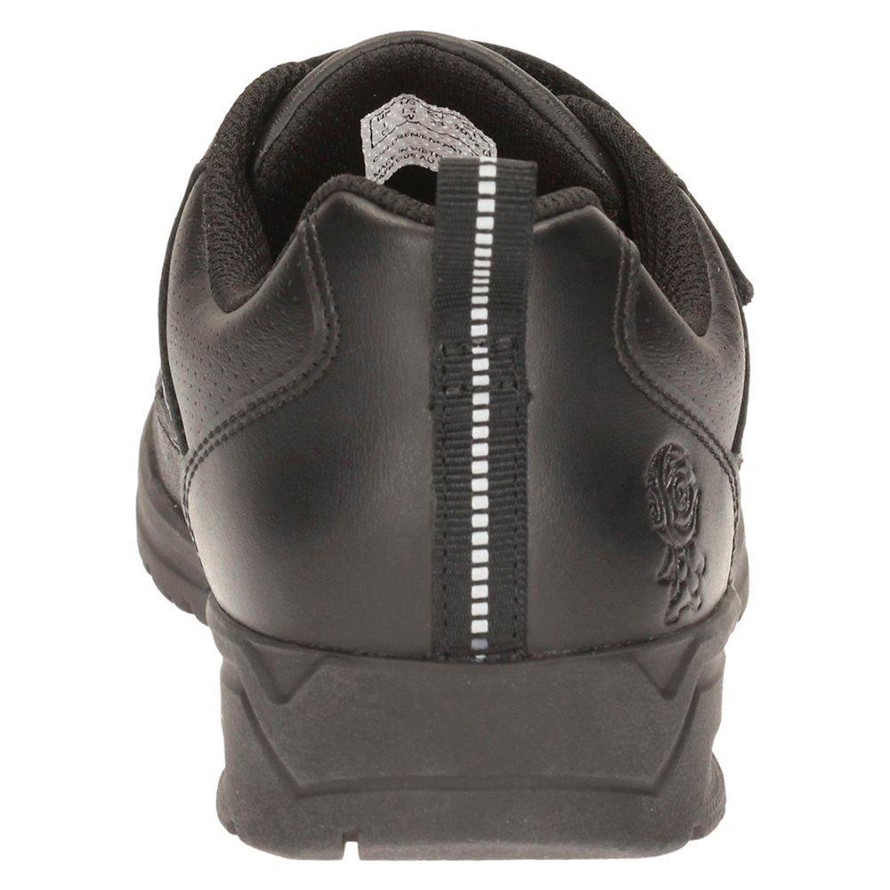 Clarks Children's Gloform Reflect Ace Leather School Shoes, Black