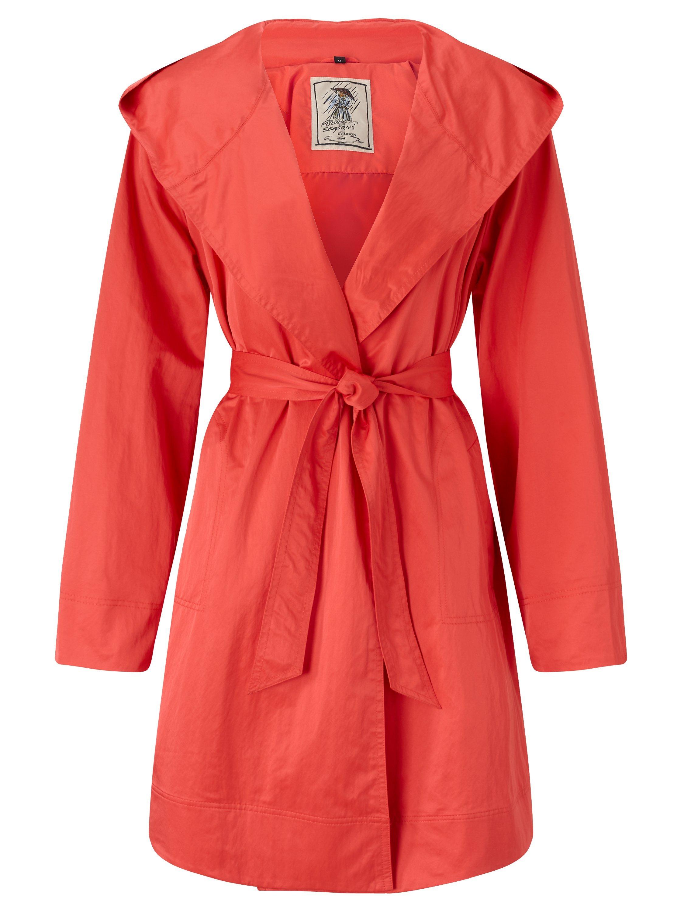 Four Seasons Hooded Wrap Coat