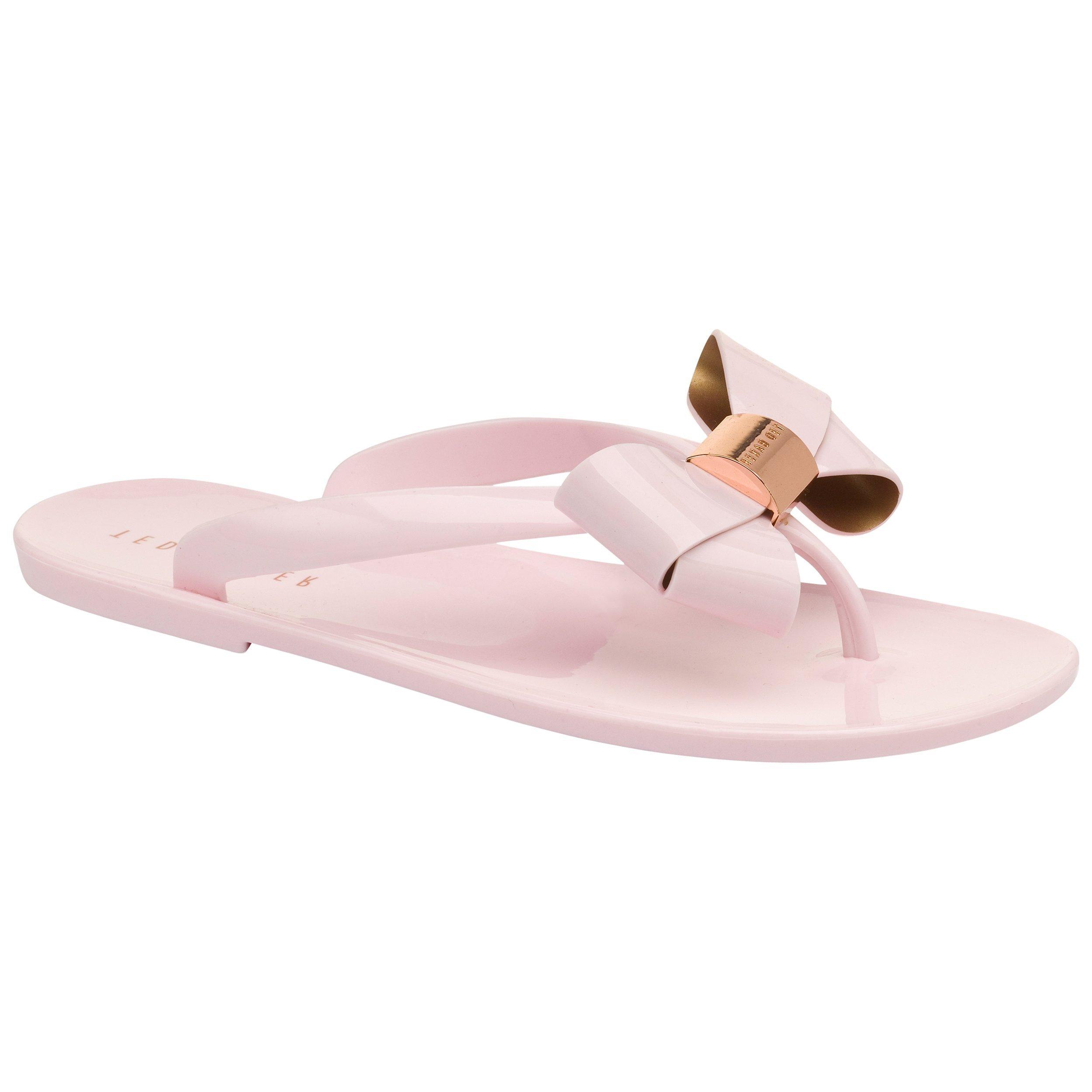 Ted baker pink flip flops online