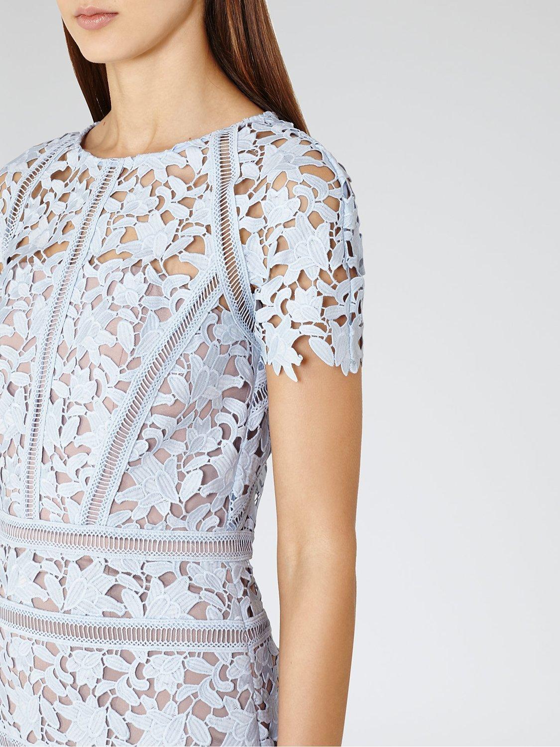Reiss orchid lace dress sales