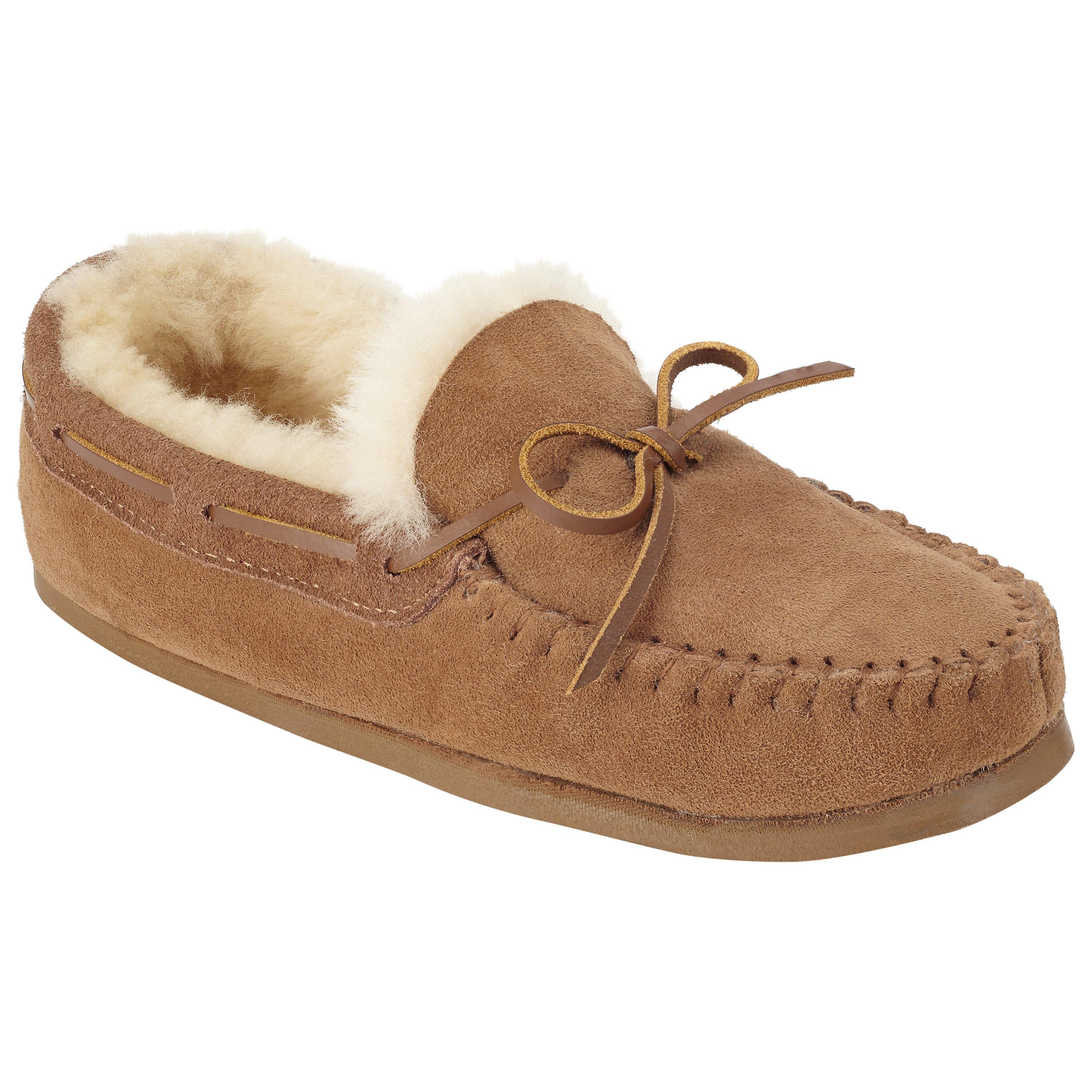 John Lewis Sheepskin Moccasin Slippers