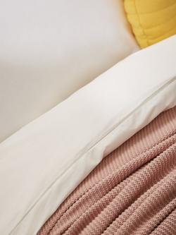 John Lewis Pure Cotton Bedding - view 2, Natural