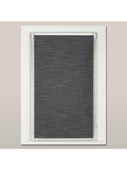 John Lewis Loch Blackout/Thermal Roller Blind - view 2, Steel