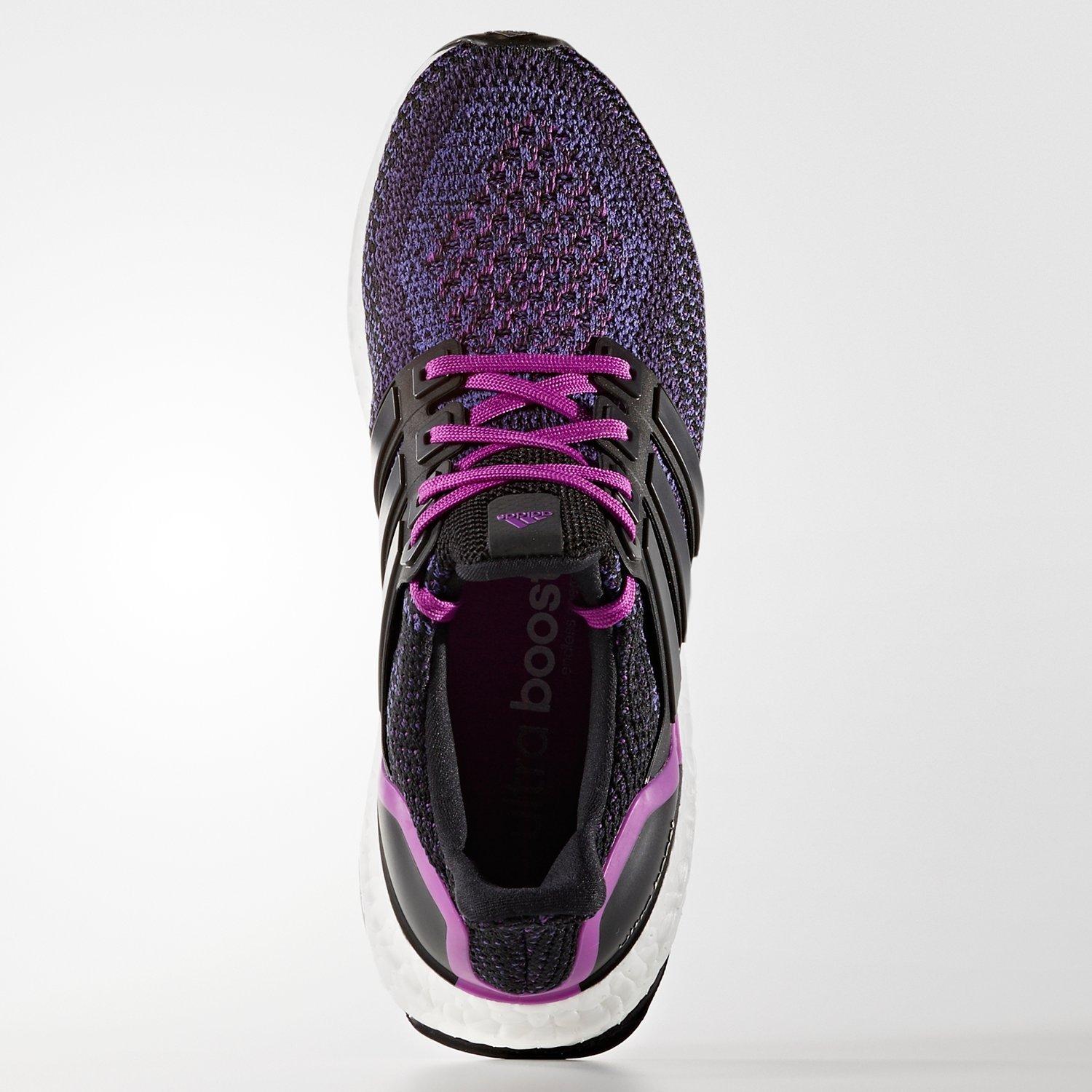 Adidas Ultra Boost Women s Running Shoes Black Purple