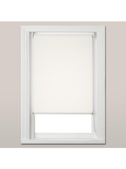 John Lewis No.089 Sheer Roller Blind, White