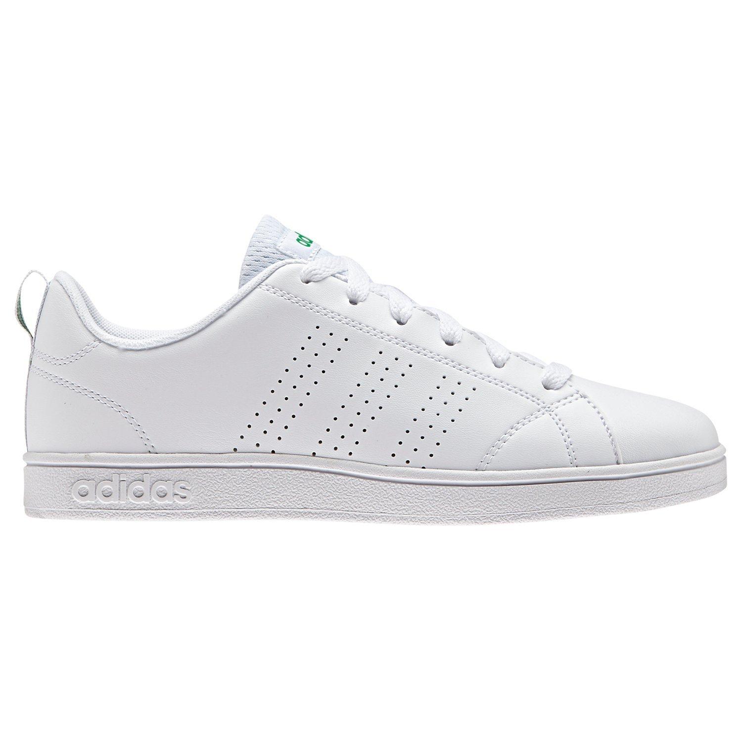 adidas Children's Advantage VS Lace Up Sports Shoes, White