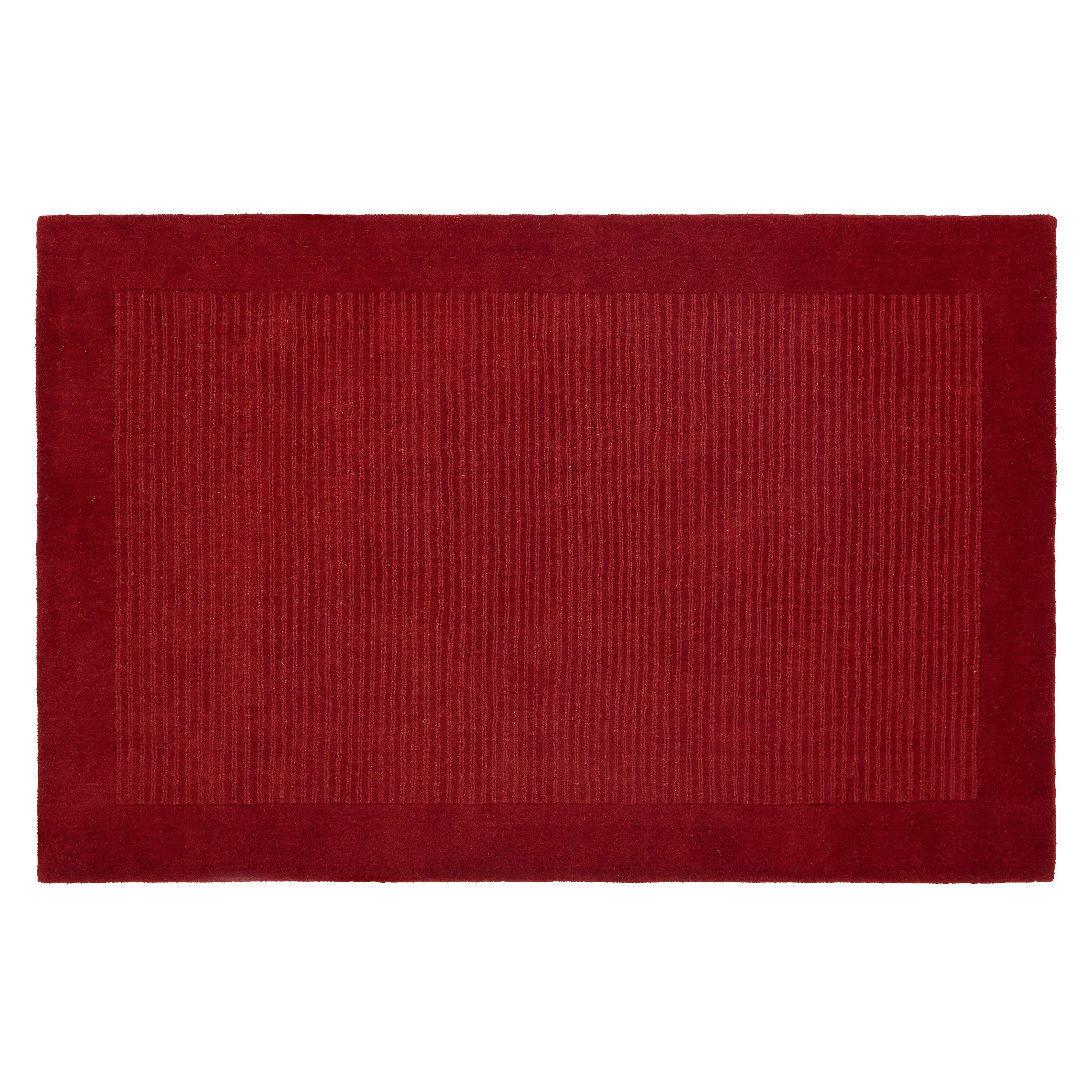 John Lewis & Partners Perth Rug, Red, L230 x W160cm