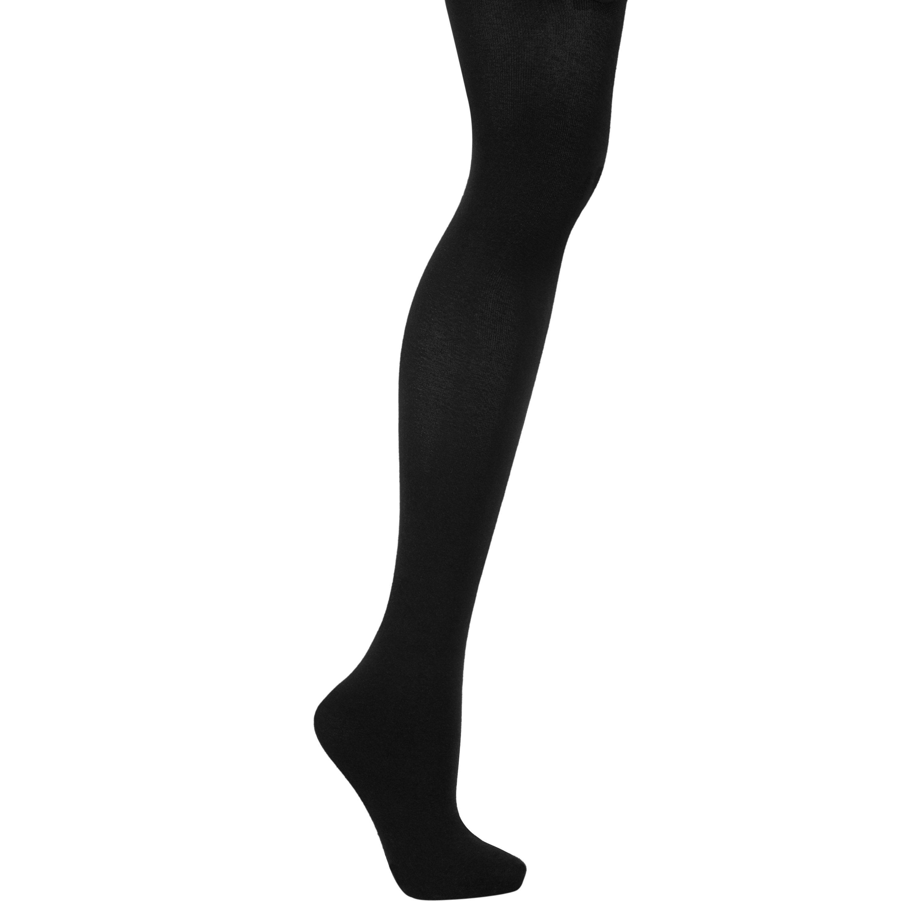 John Lewis & Partners Egyptian Cotton Velvet Tights