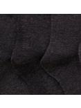 John Lewis Kids' Knee High Socks, Pack of 5, Charcoal