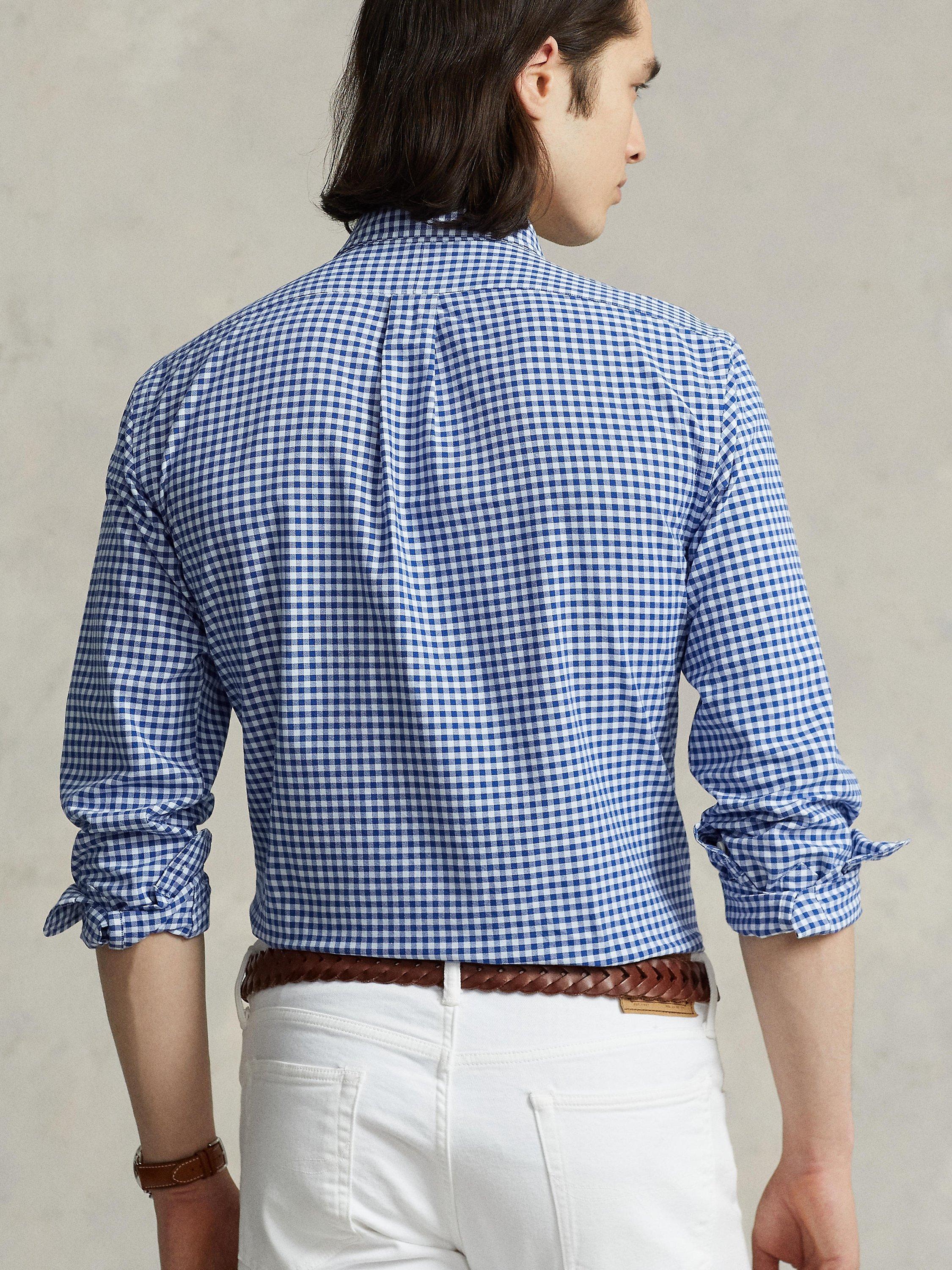 Polo ralph lauren classic fit gingham shirt on sale