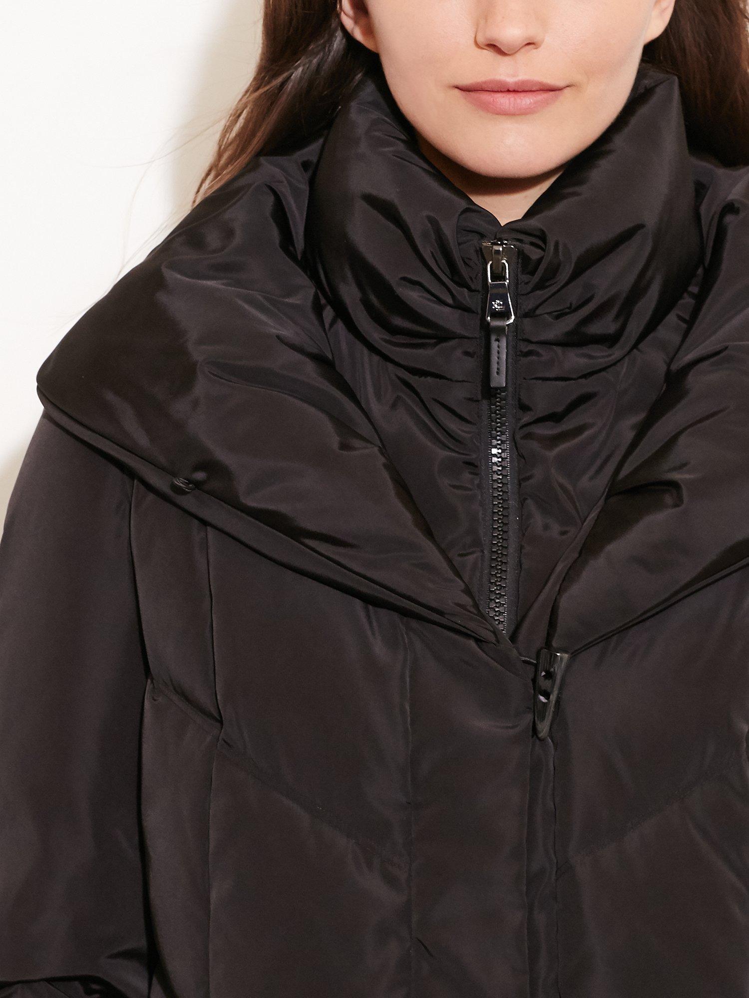 Lauren Ralph Lauren Pillow Collar Down Coat Black