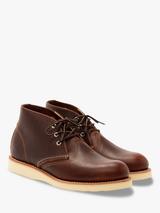 Red Wing Blacksmith Leather Lace Up Boots Copper Rough Tuff