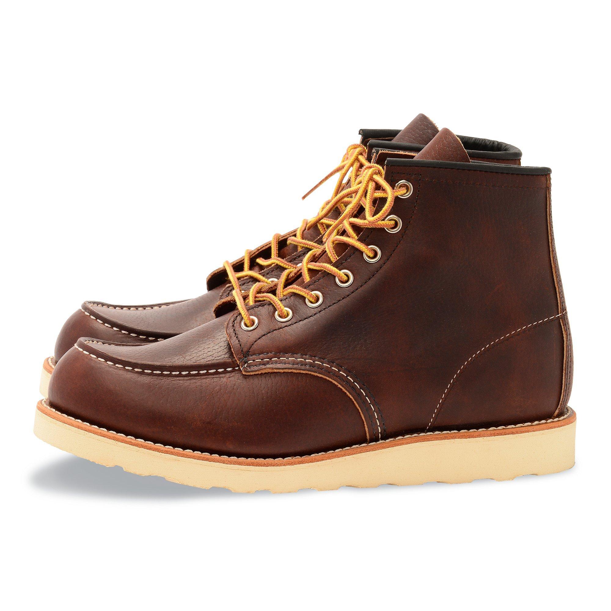 Red Wing 8138 Moc Toe Boot, Briar Oil Slick, 7