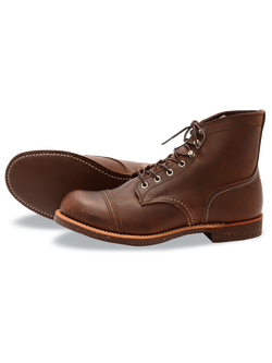 Red Wing 8111 Iron Ranger Boots, Amber Harness - view 2, Amber Harness