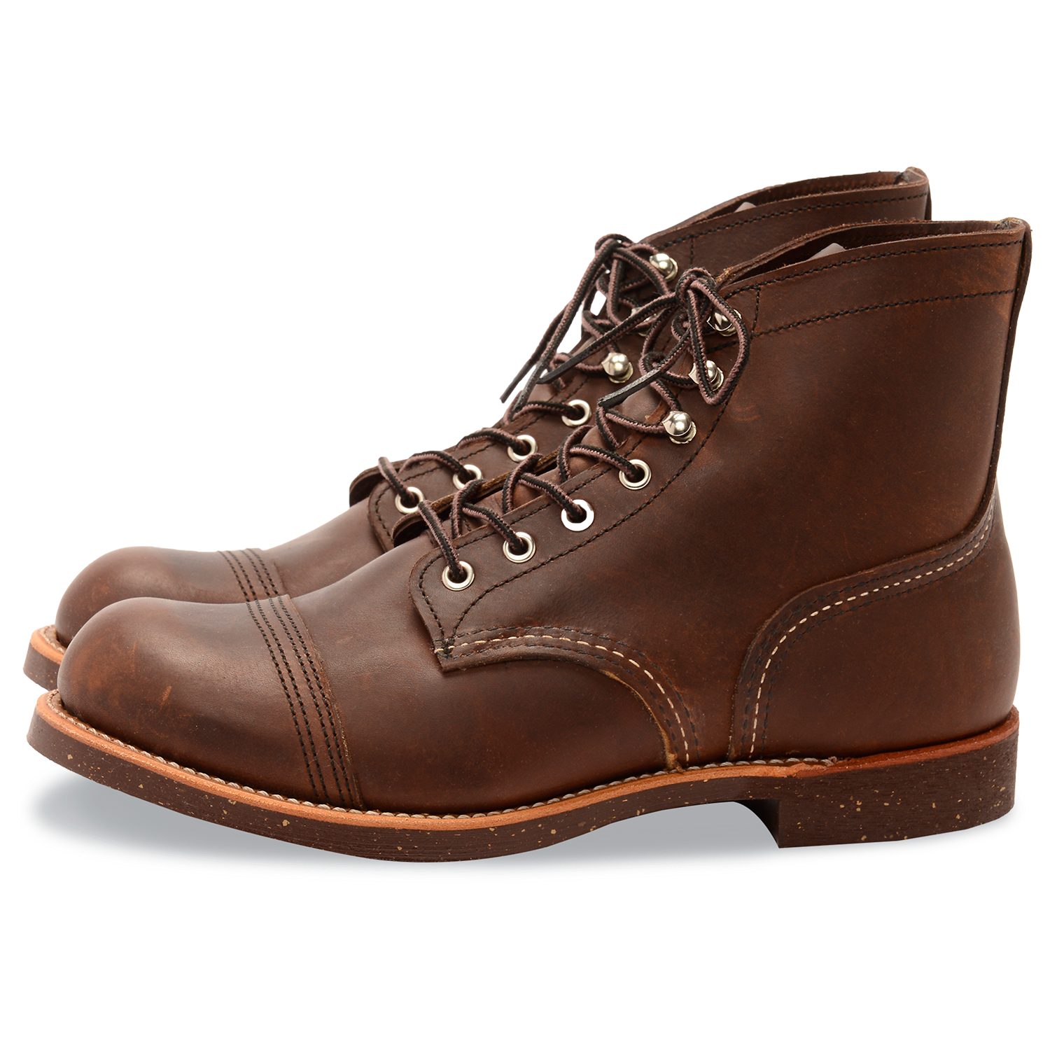 Red Wing 8111 Iron Ranger Boots, Amber Harness, 7