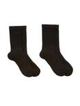 John Lewis Kids' Sports Socks, Pack of 2, Black