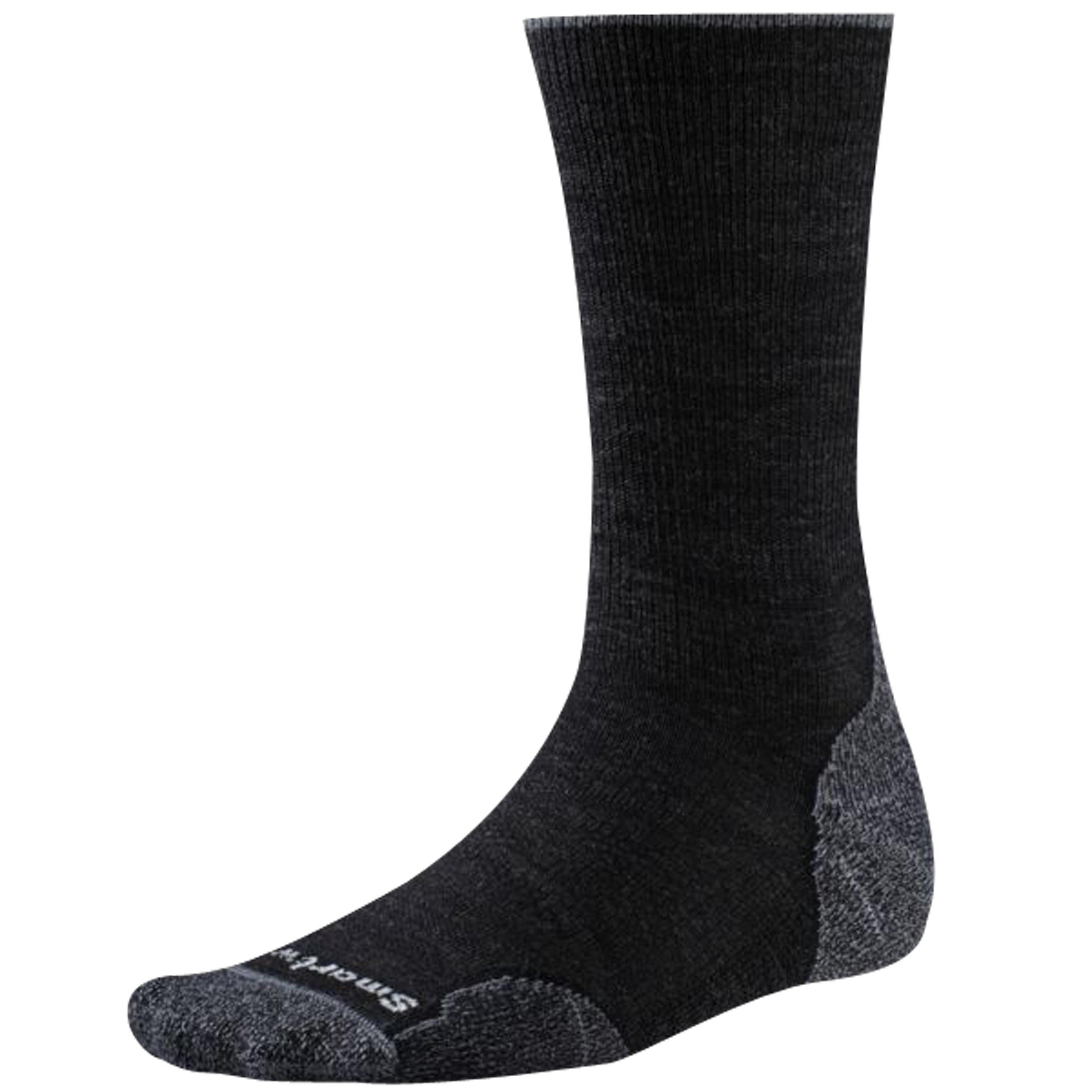 SmartWool PhD Outdoor Light Crew Socks, Charcoal