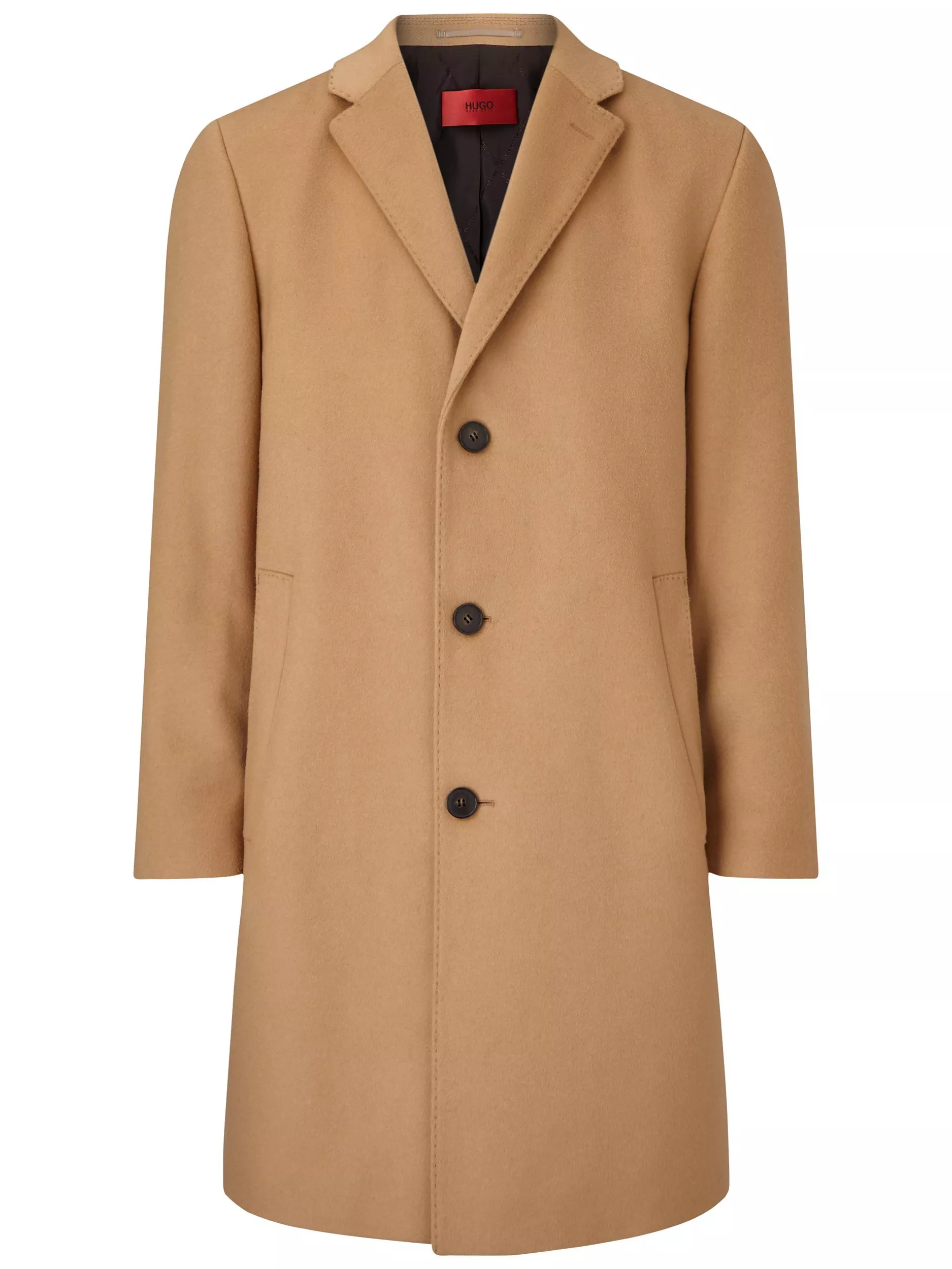 HUGO by Hugo Boss Stratus Overcoat Camel