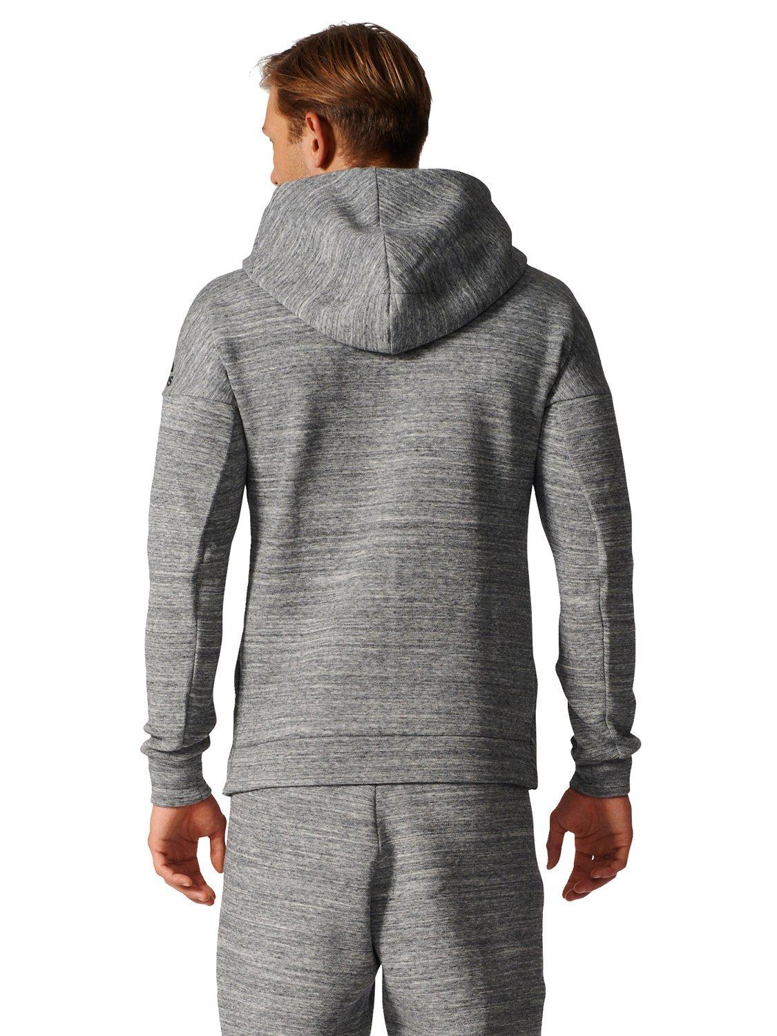 Adidas ZNE Travel Hoodie Grey Heather