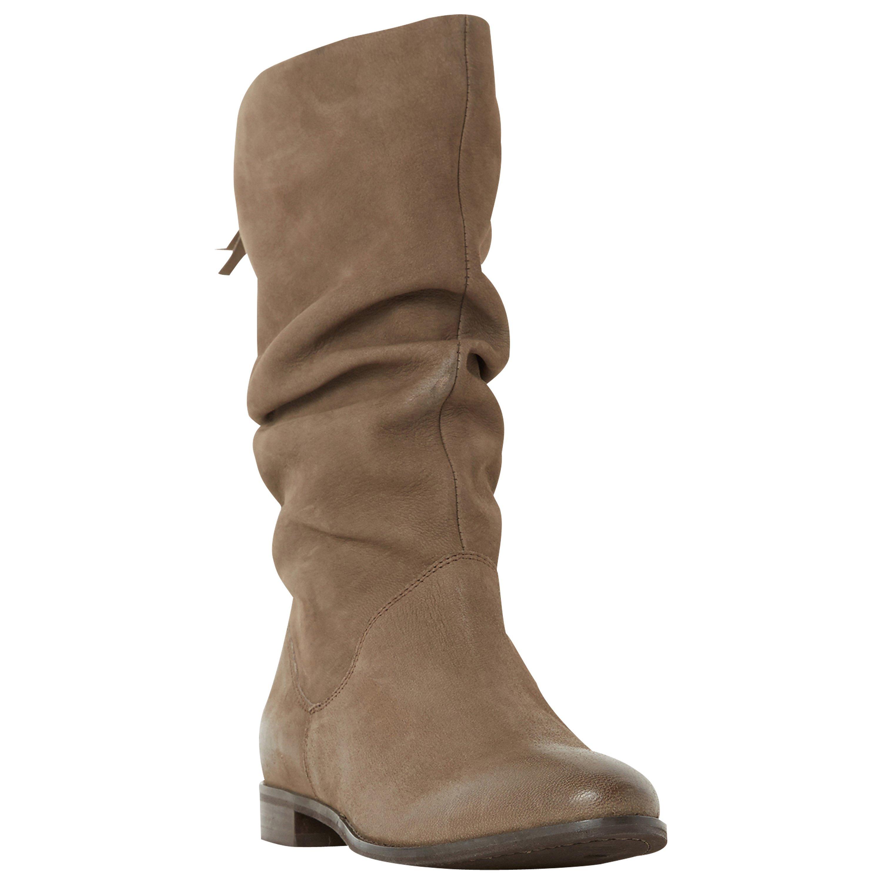 Dune Rosalind Ruched Calf Boots