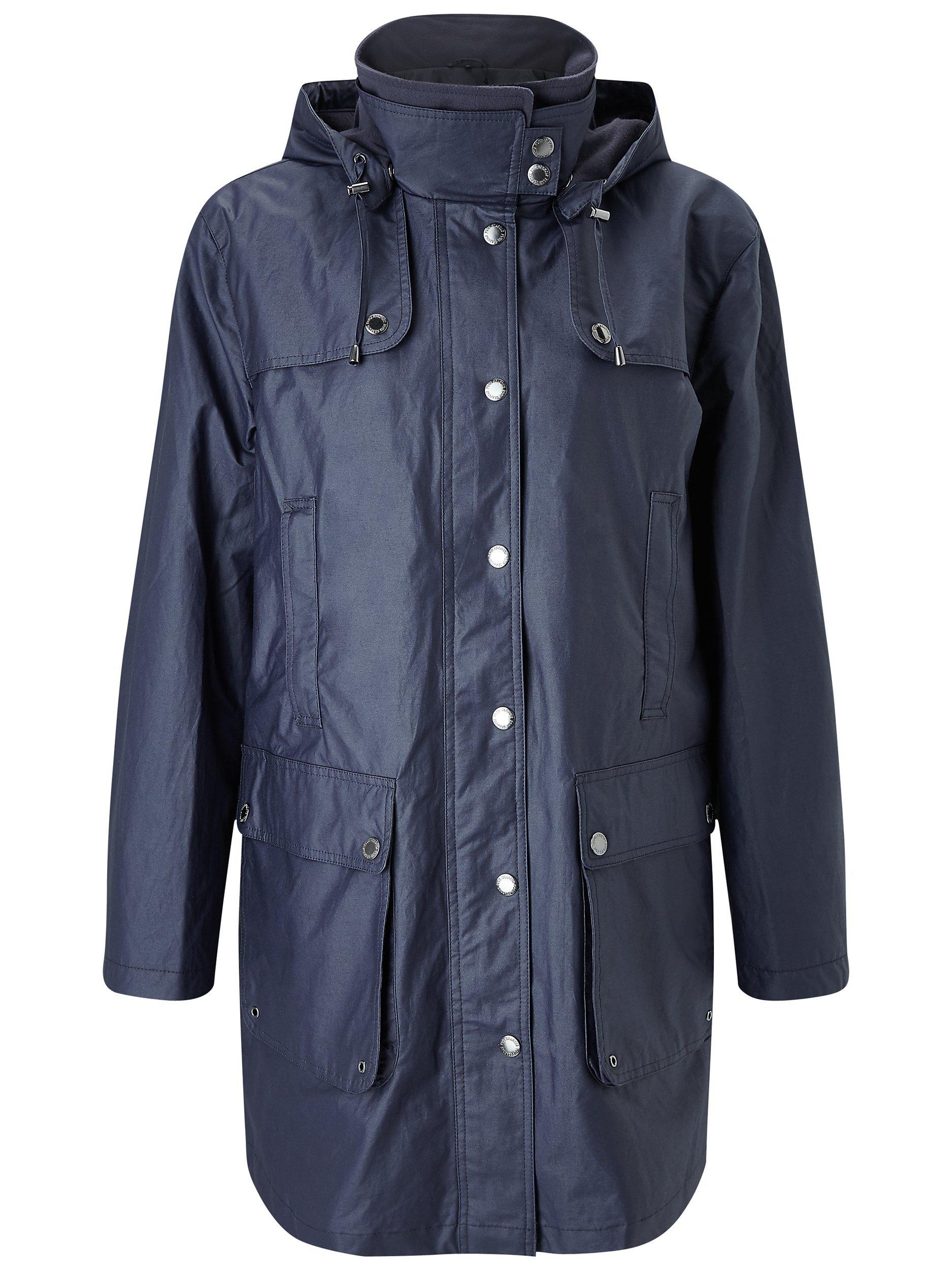 Four Seasons Waterproof Wax Jacket, Blueberry
