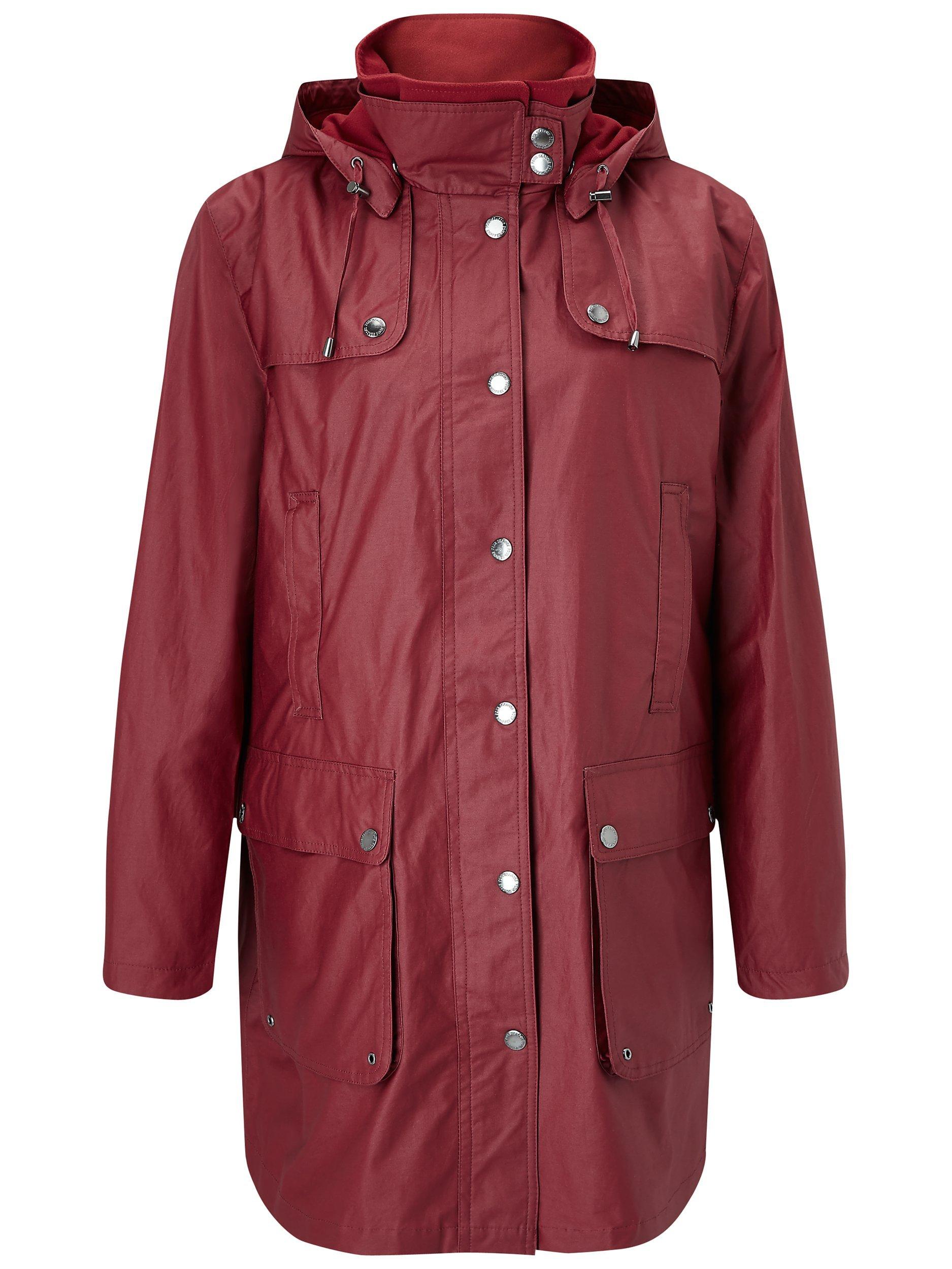 Four Seasons Waterproof Wax Jacket, Cherry