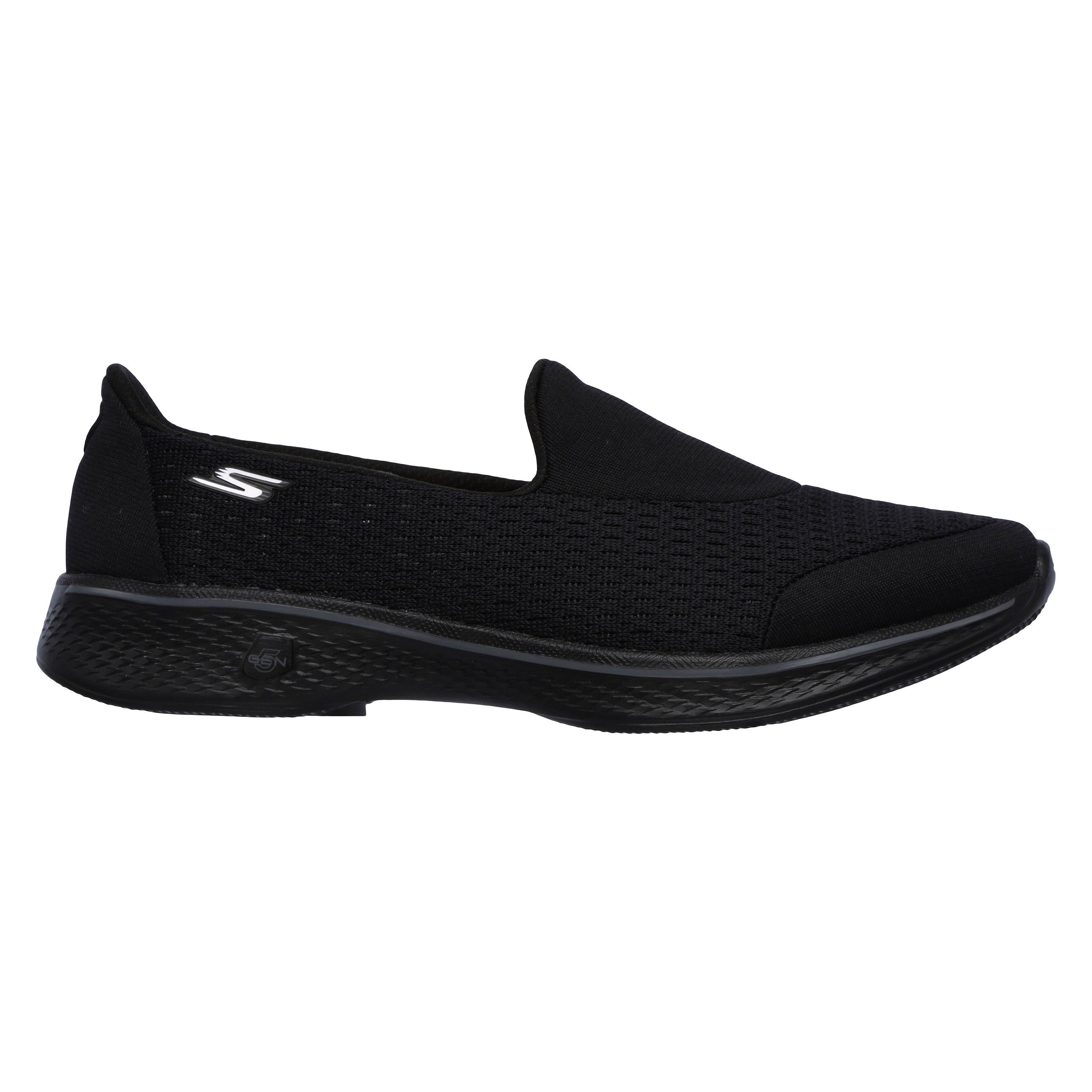 Skechers Go Walk 4 Pursuit Trainers, Black