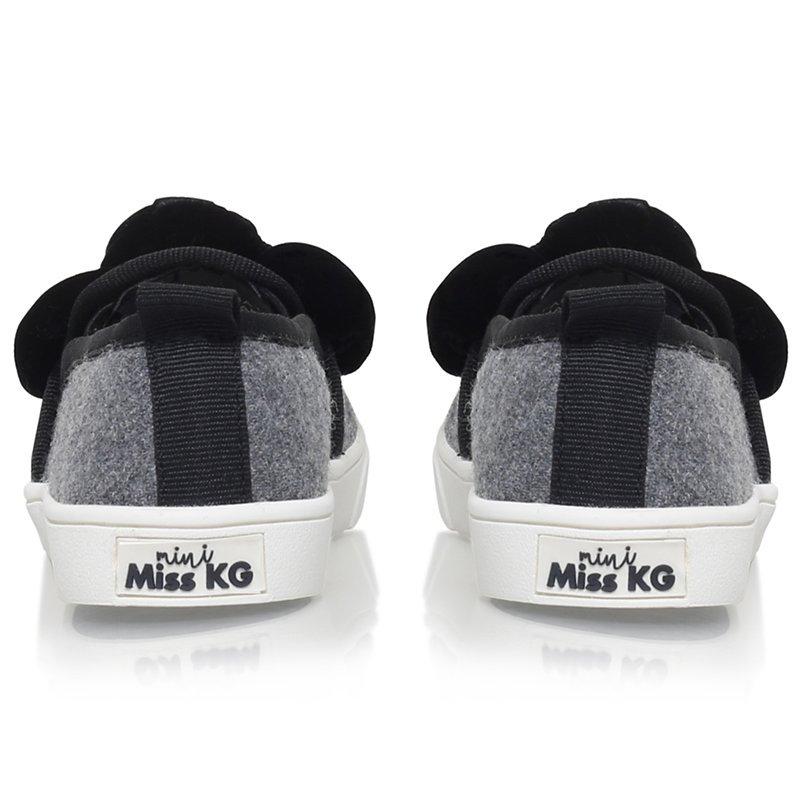 Product image 3 of 6, which shows Kurt Geiger London Children's Twister Slip-On Shoes, Grey, 10 Jnr