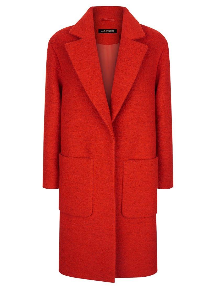 Jaeger Boiled Wool Coat