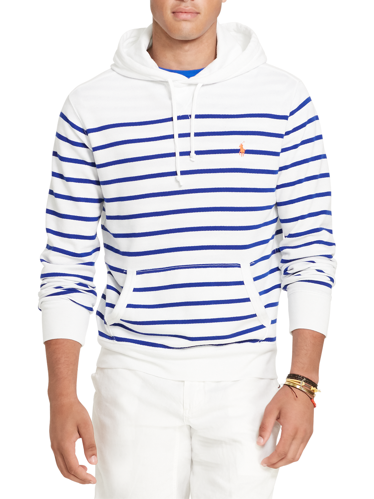 Polo striped hoodie sale