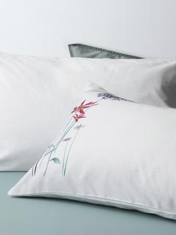 John Lewis Soft and Silky Leckford Duvet Cover and Pillowcase Set - view 2, Multi
