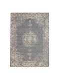 John Lewis Kabir Medallion Rug, Blue/Grey