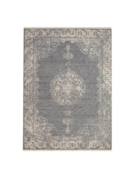 John Lewis Kabir Medallion Rug, Blue/Grey
