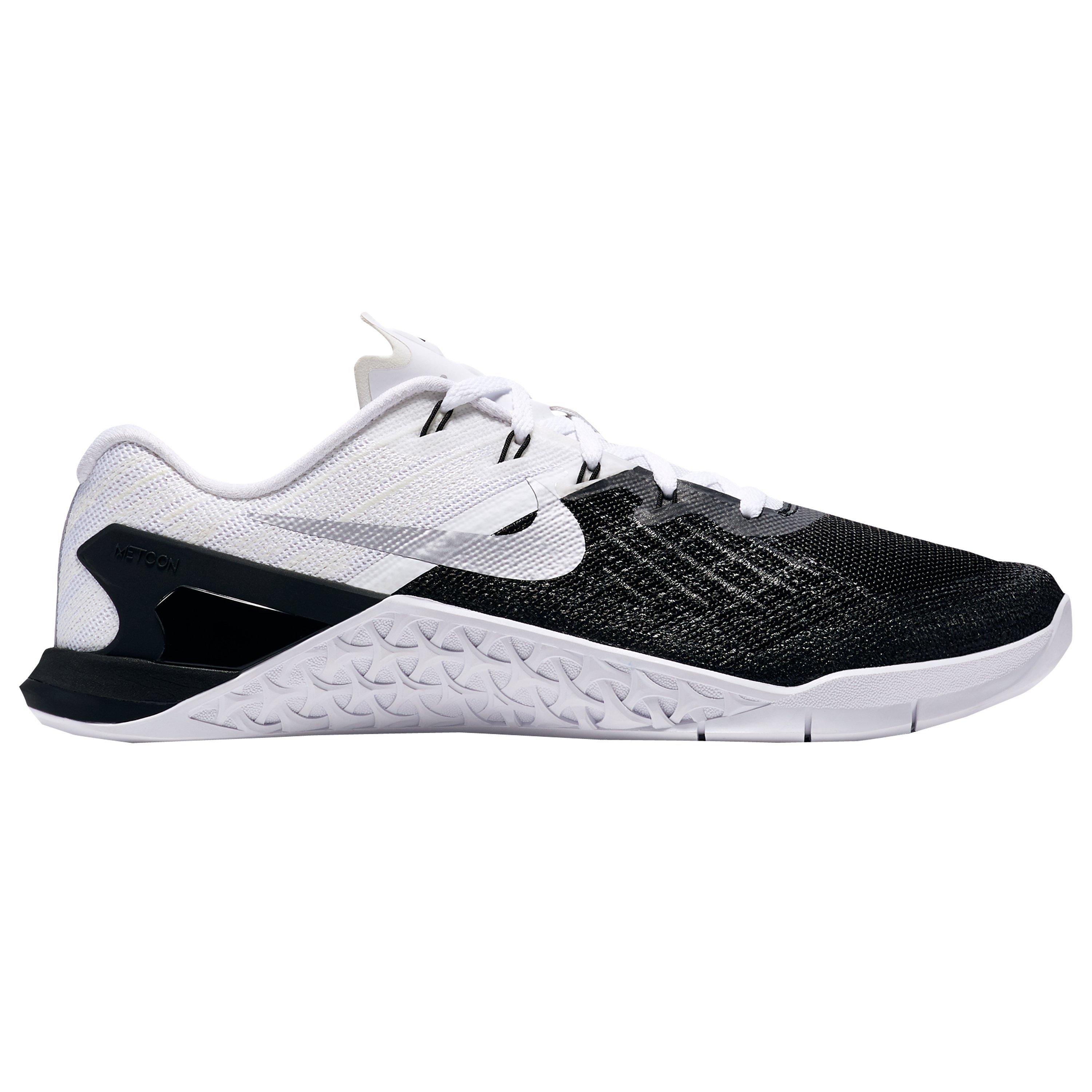Nike Metcon 3 Men's Cross Trainers, Black/White