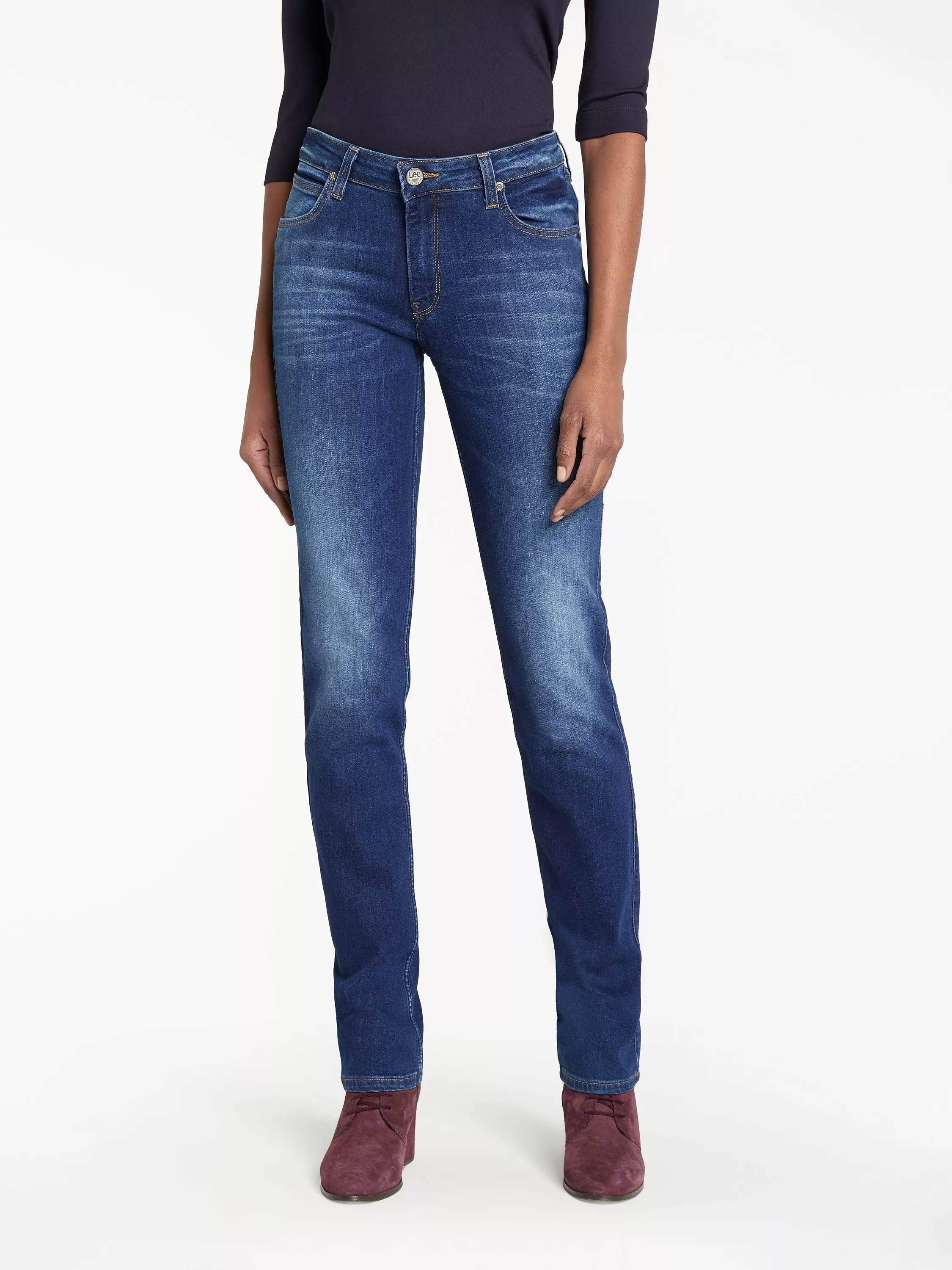 Jeans lee marion straight online