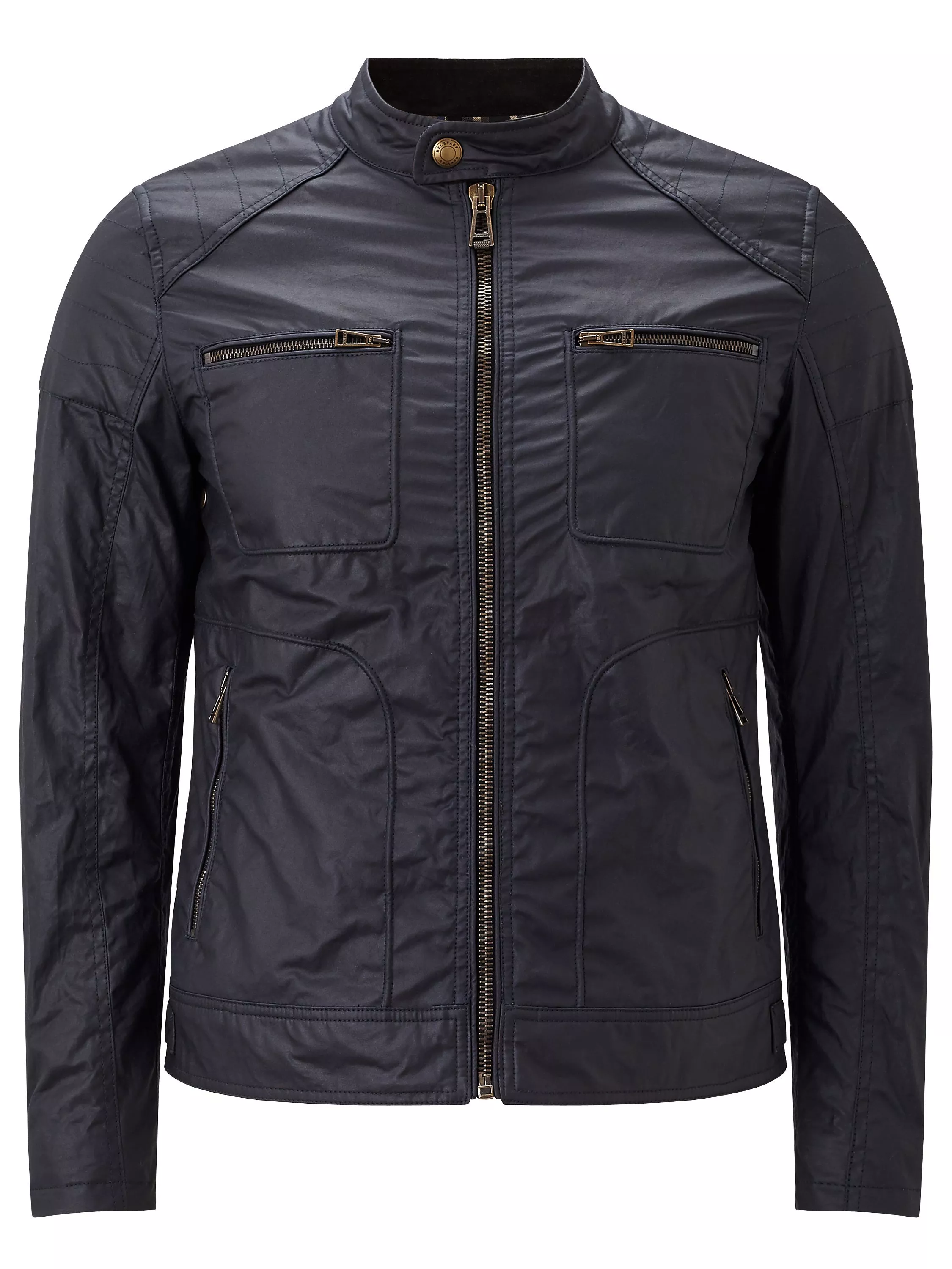 Belstaff Weybridge Wax Cotton Jacket Dark Navy