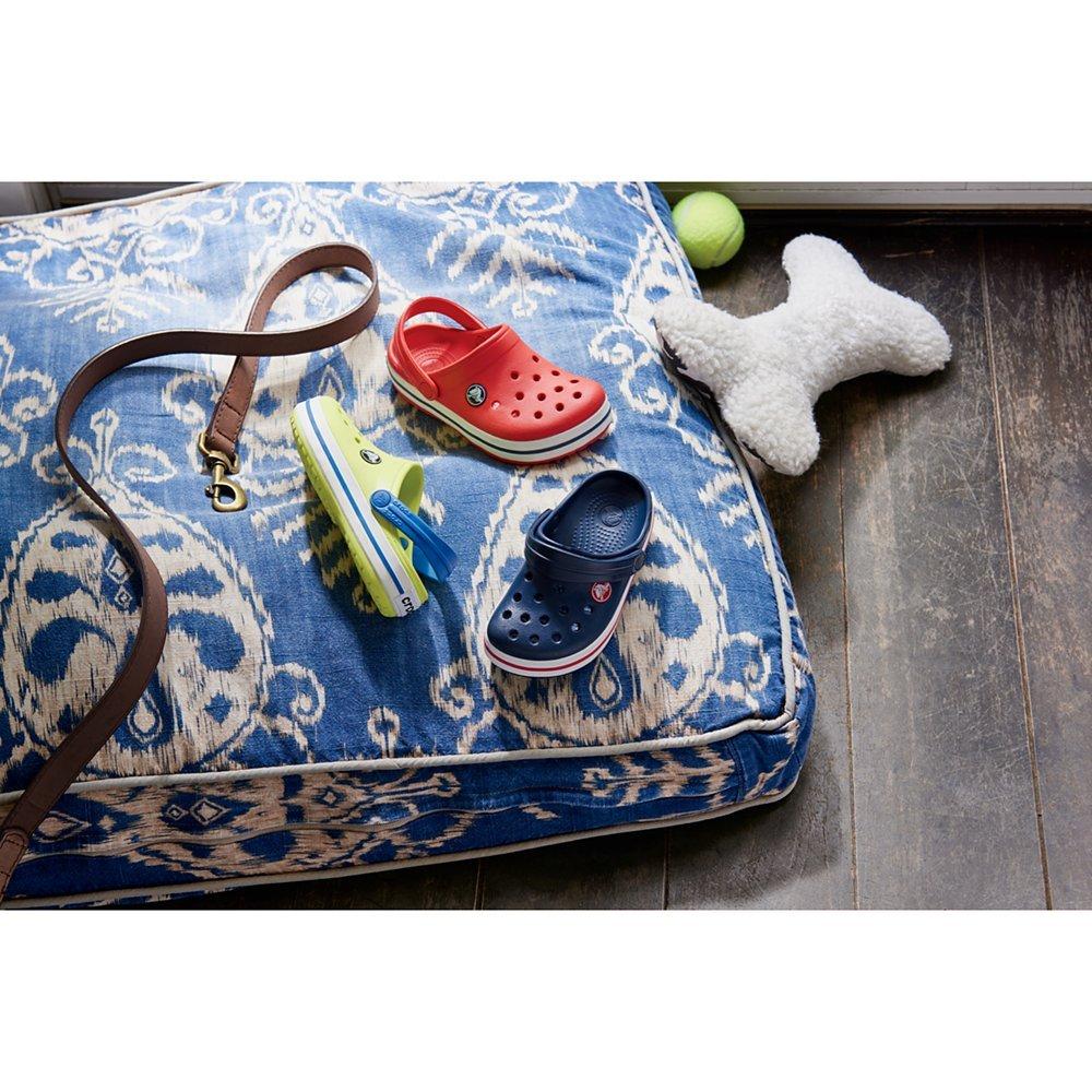 Product image 4 of 6, which shows Crocs Kids' Crocband Clogs, Navy, 4 Jnr