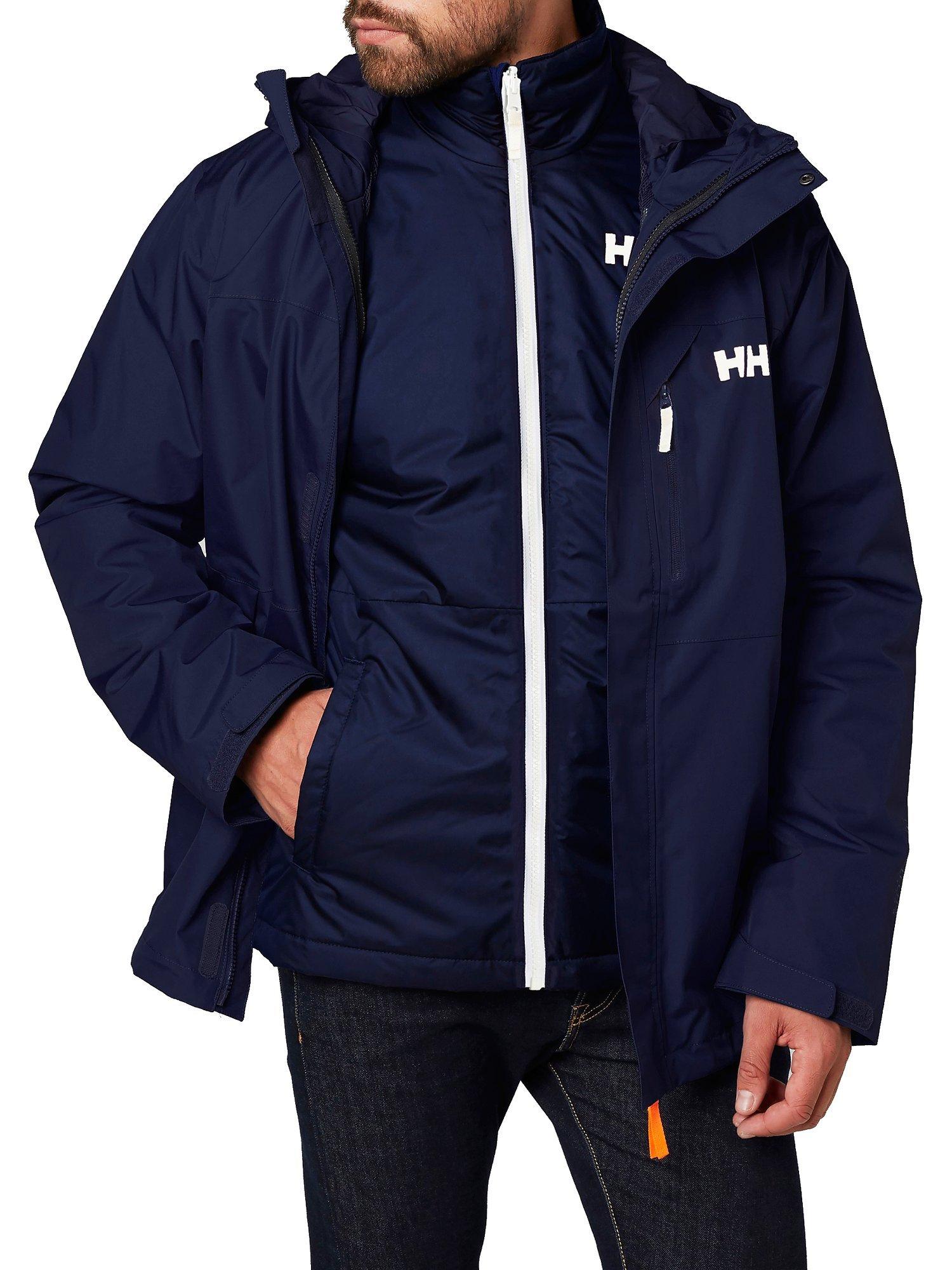 Helly Hansen Squamish CIS Waterproof Men s Jacket Navy Blue