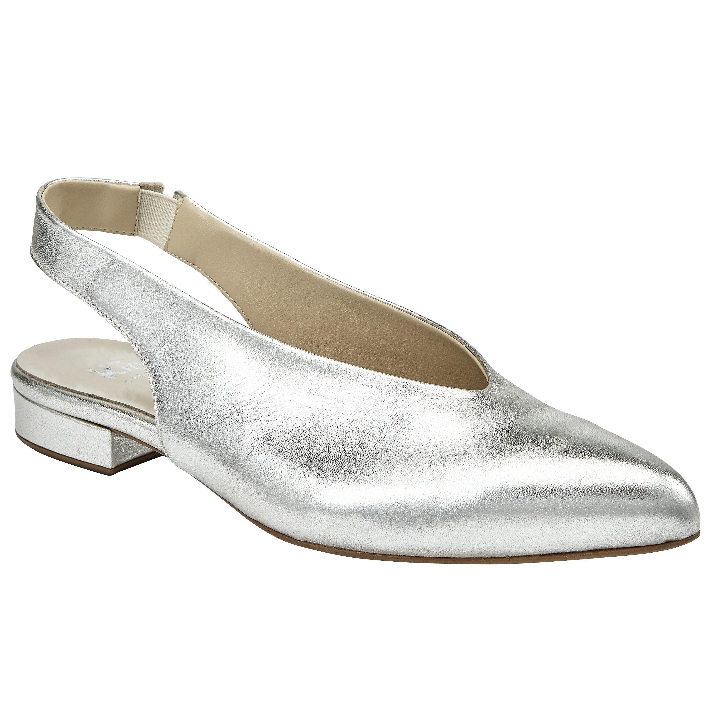 Kin Cleo Slingback Pumps, Silver