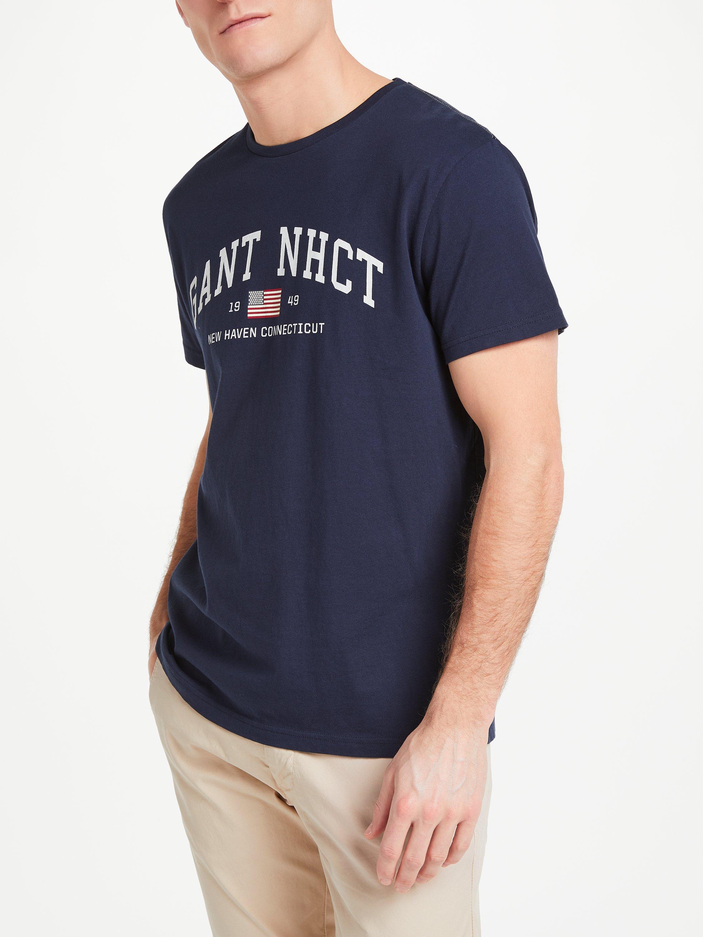 GANT NHCT Cotton T-Shirt, Navy