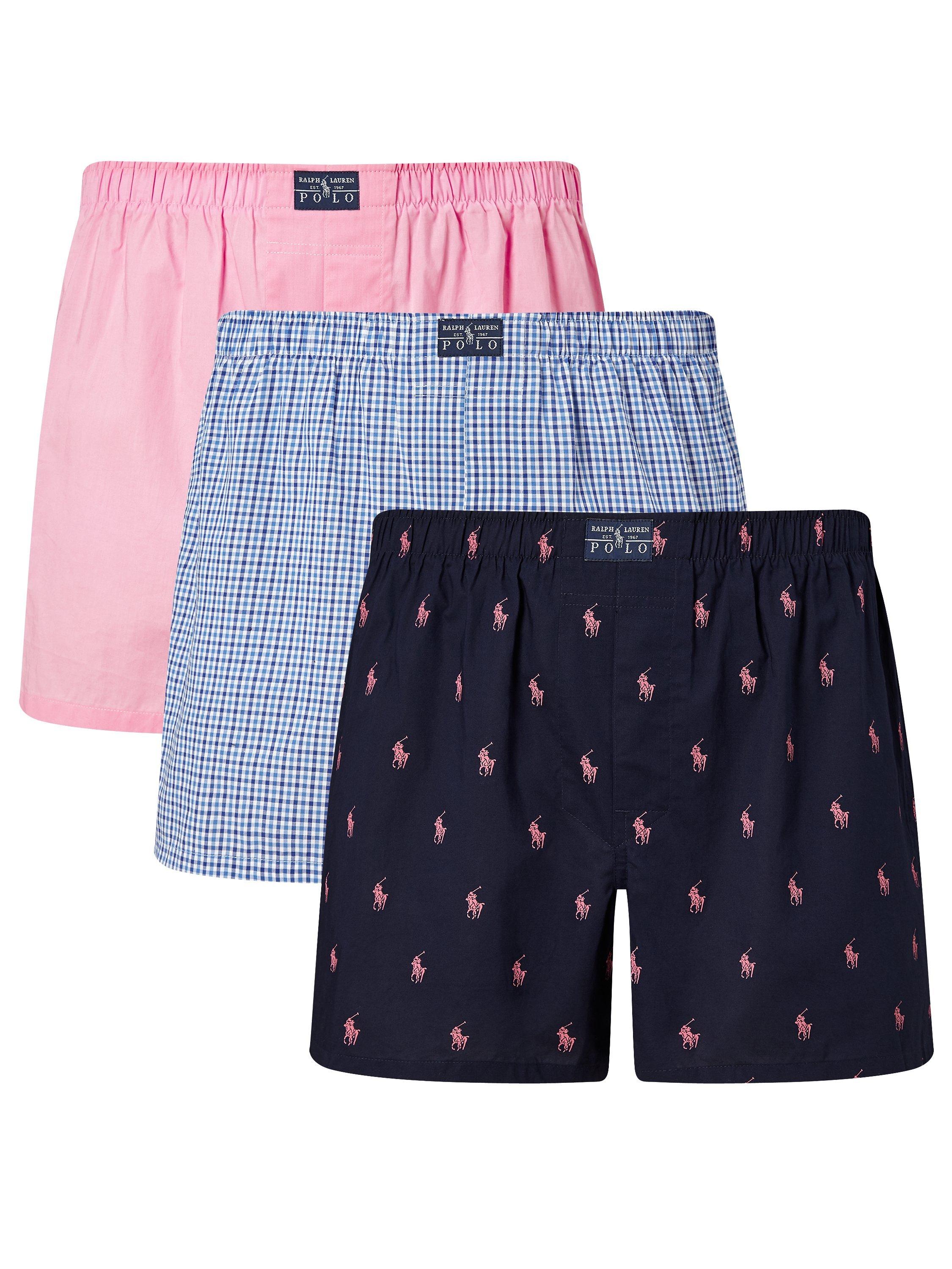 Pink ralph lauren boxers best sale