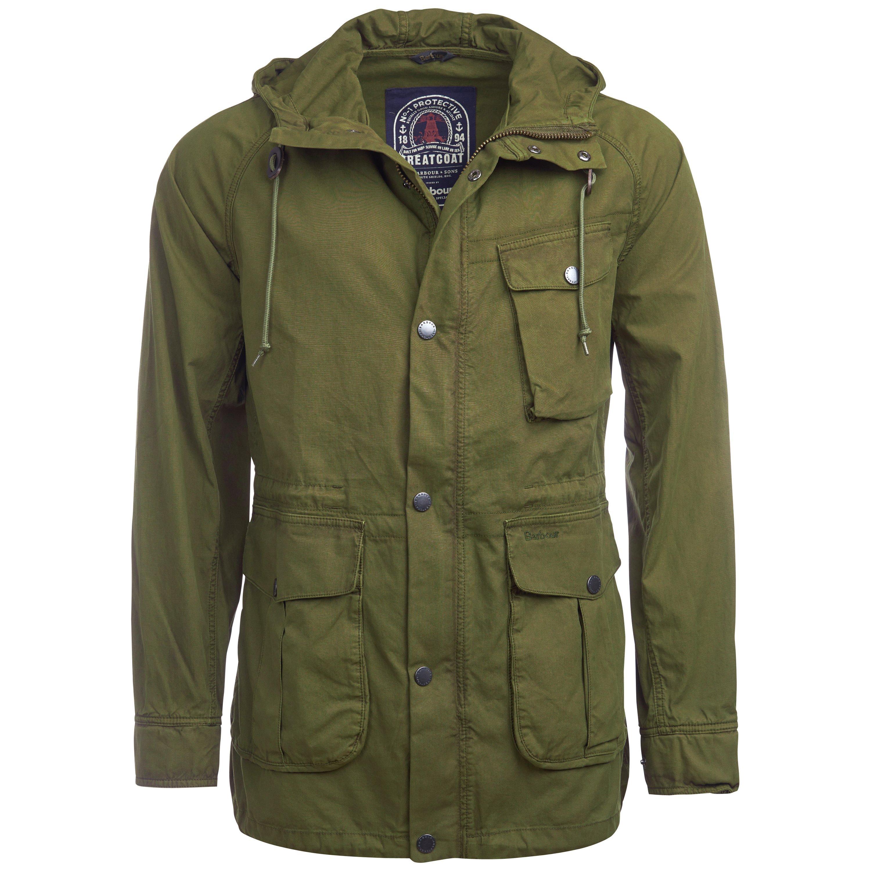 Barbour greatcoat jacket fashion